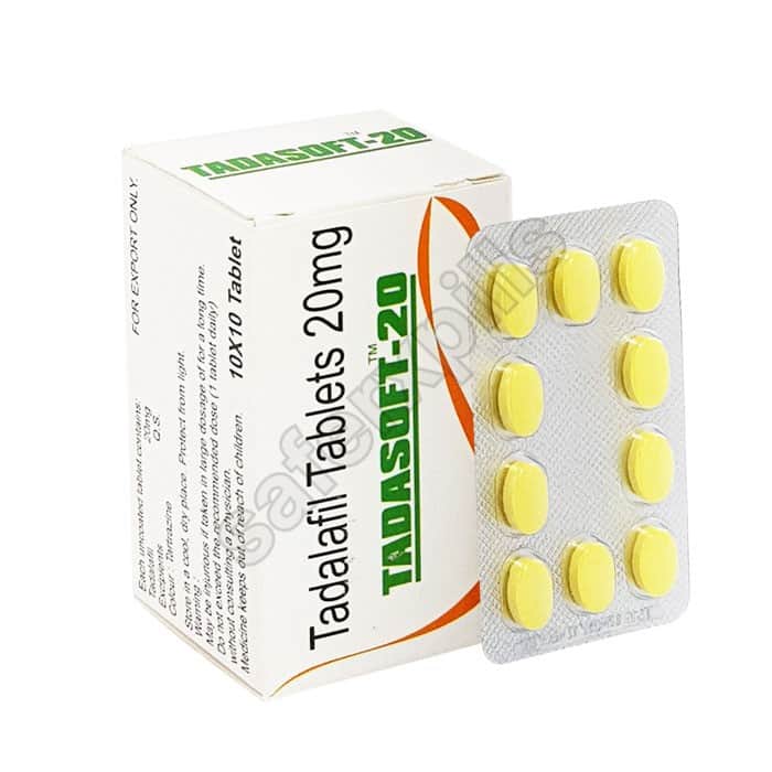 Buy Tadasoft 20mg - Tadalafil | SafeRxPills