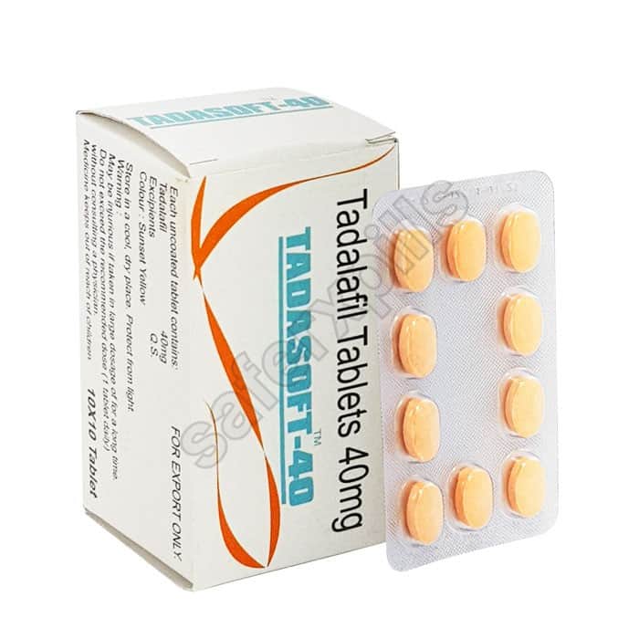 Buy Tadasoft 40mg - Tadalafil | SafeRxPills