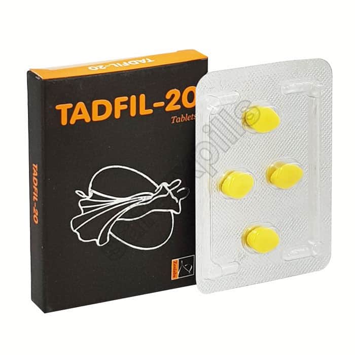 Buy Tadfil 20mg - Tadalafil | SafeRxPills