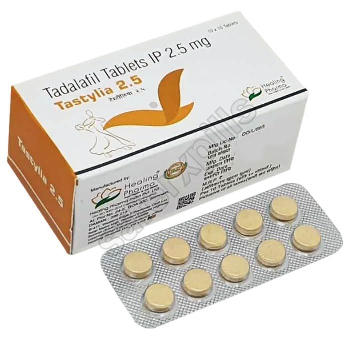 Buy Tastylia 2.5mg - Tadalafil | SafeRxPills