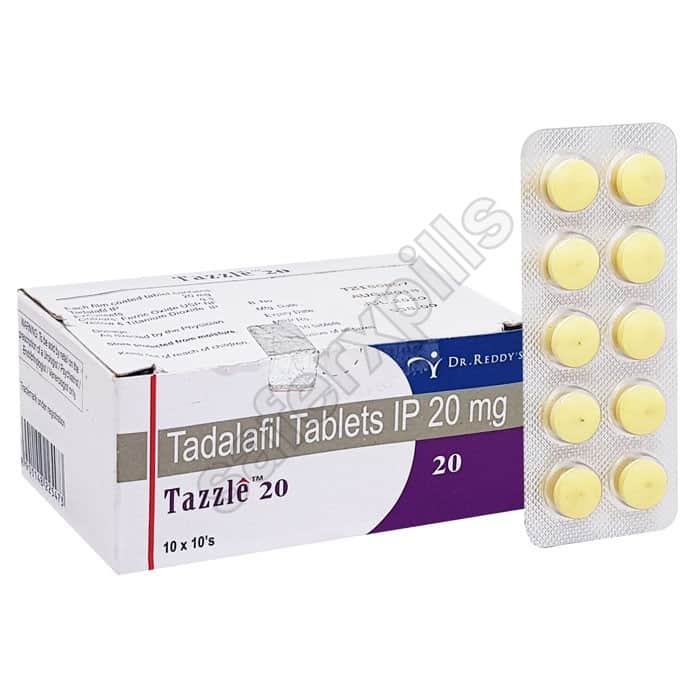 Buy Tazzle 20mg (Tadalafil) online | SafeRxPills