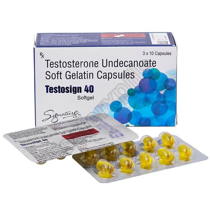 Buy Testosign 40mg - Testosterone | SafeRxPills