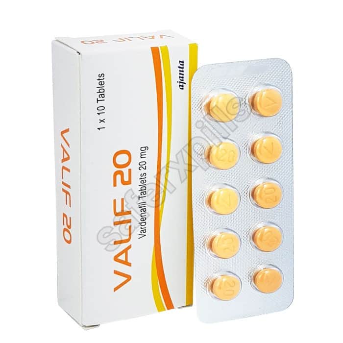 Buy Valif 20mg - Vardenafil | SafeRxPills