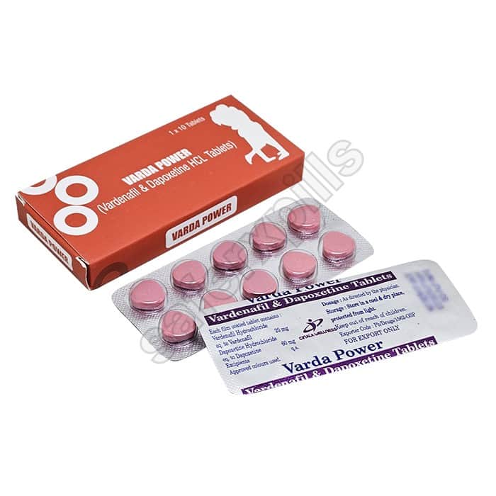 Buy Varda Power - Vardenafil/Dapoxetine | SafeRxPills