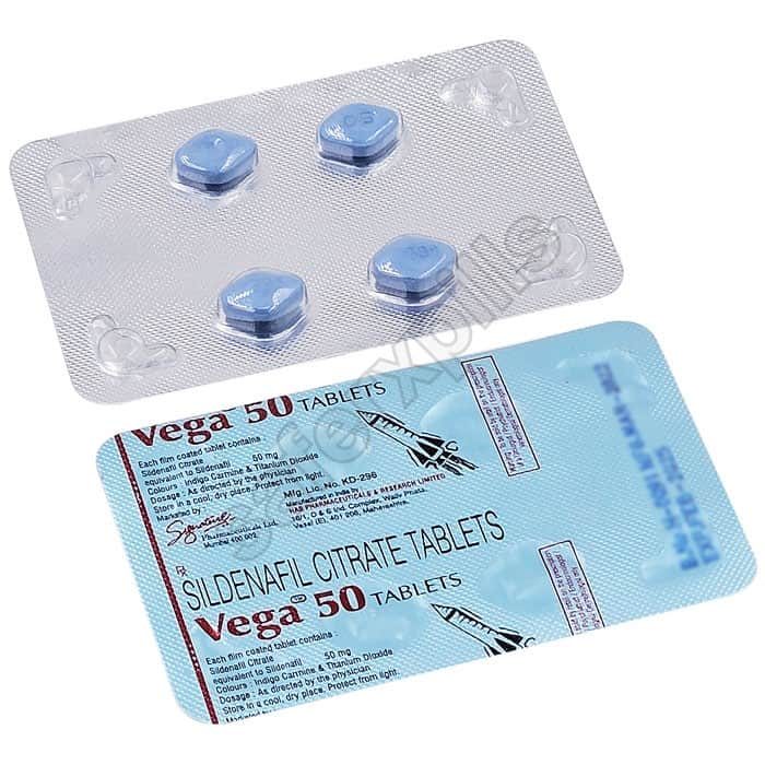 Buy Vega 50mg - Sildenafil Citrate | SafeRxPills