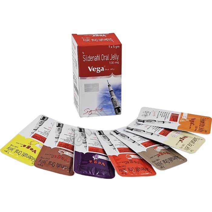 Buy Vega Oral Jelly - Sildenafil Citrate | SafeRxPills