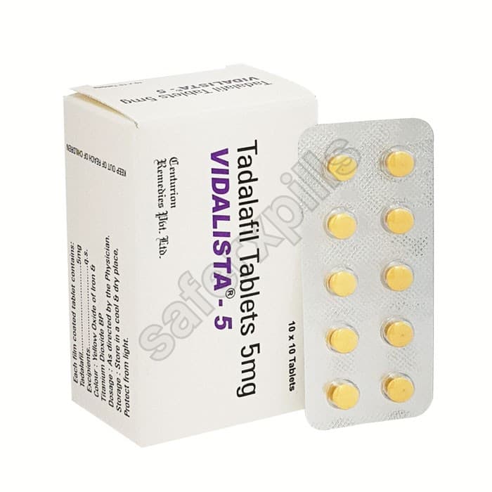 Buy Vidalista 5mg - Tadalafil | SafeRxPills