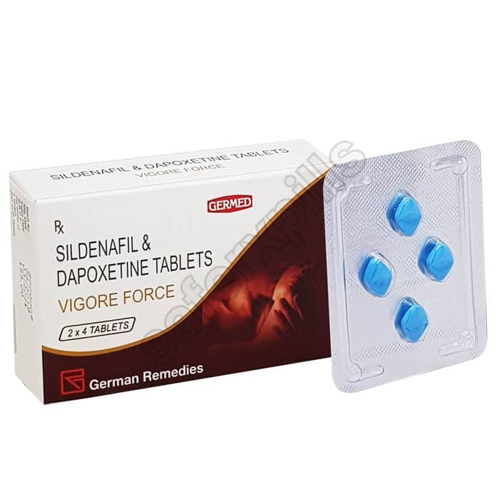 Buy Vigore Force - Sildenafil/Dapoxetine | SafeRxPills