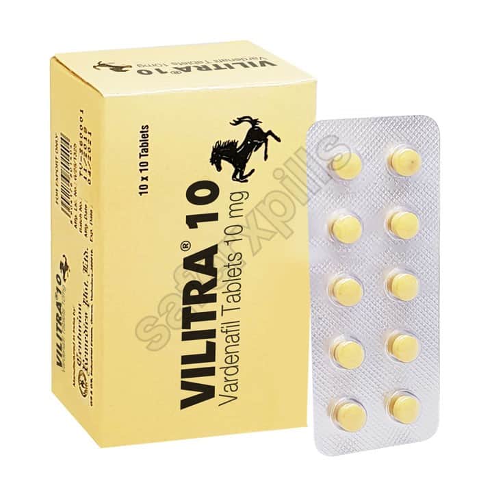 Buy Vilitra 10mg - Vardenafil | SafeRxPills