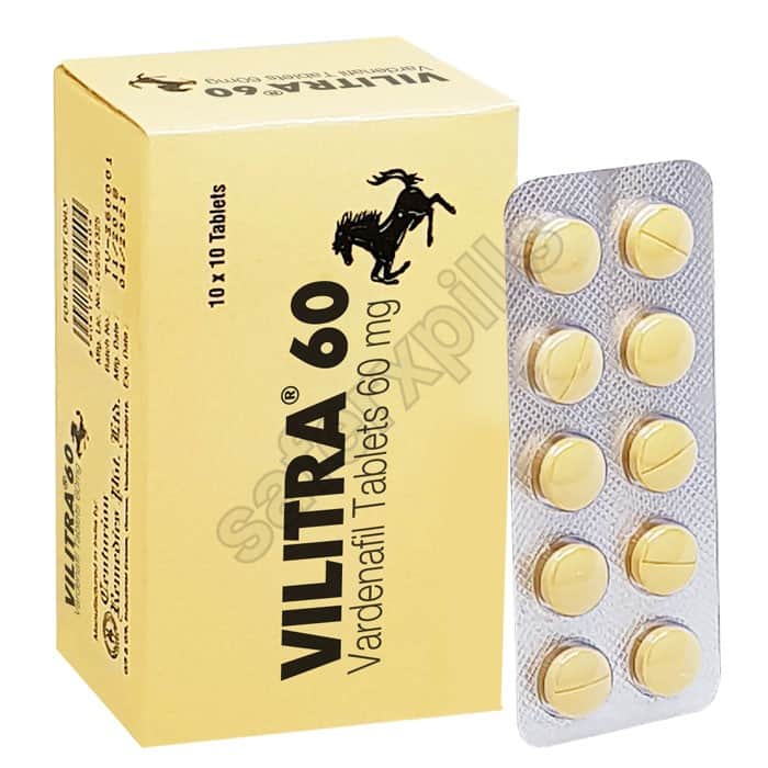 Buy Vilitra 60mg - Vardenafil | SafeRxPills
