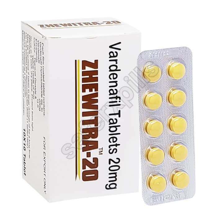 Buy Zhewitra 20mg - Vardenafil | SafeRxPills