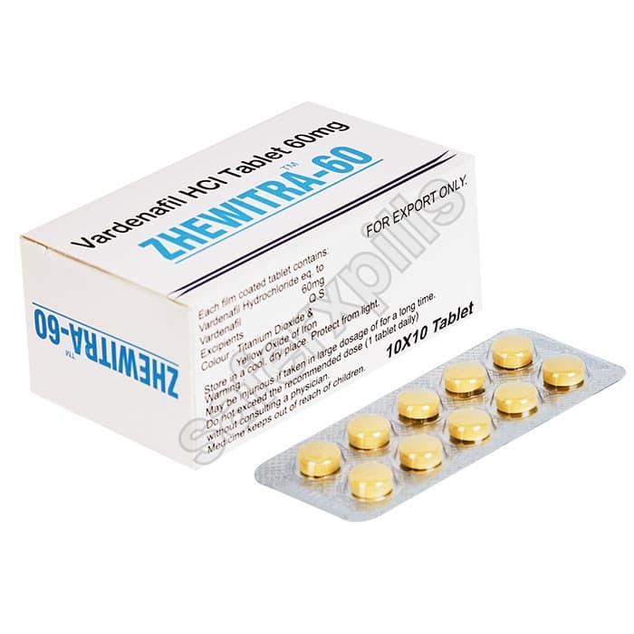 Buy Zhewitra 60mg - Vardenafil | SafeRxPills