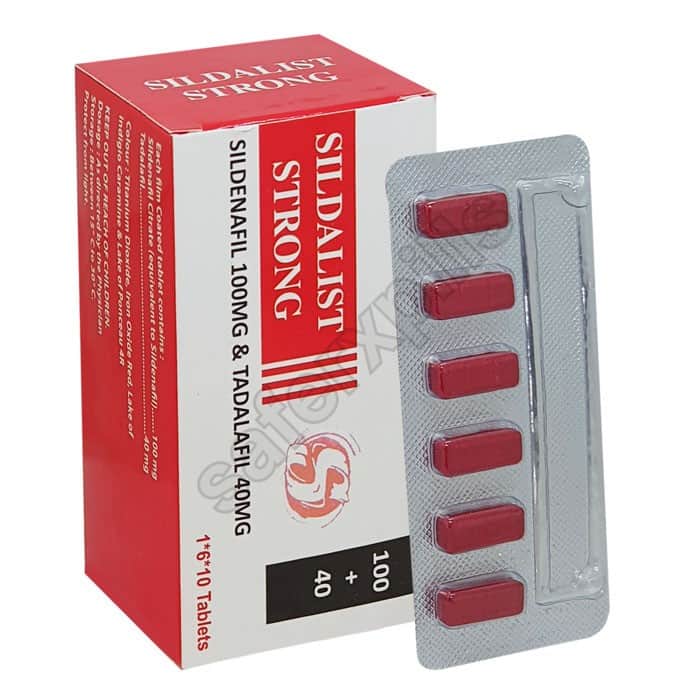 Buy Sildalist Strong - Sildenafil/Tadalafil | SafeRxPills