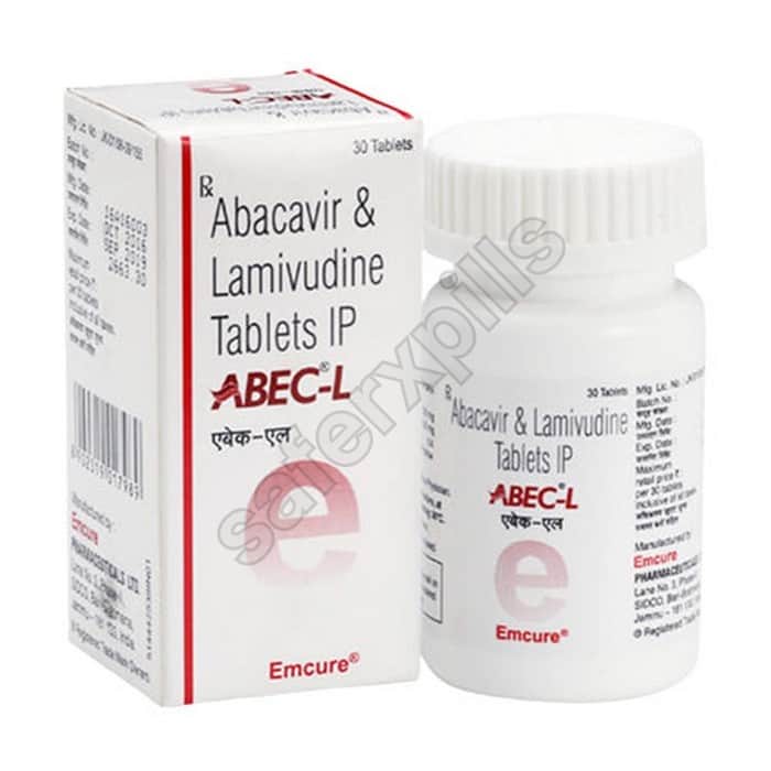 Buy Abec-L Tablet ((Abacavir/Lamivudine)) online | SafeRxPills