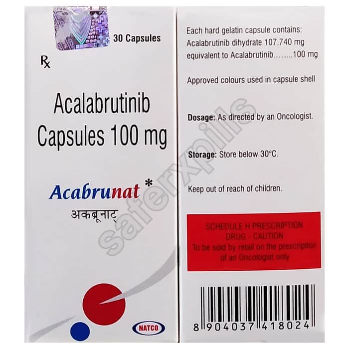 Buy Acabrunat 100mg (Acalabrutinib) online | SafeRxPills