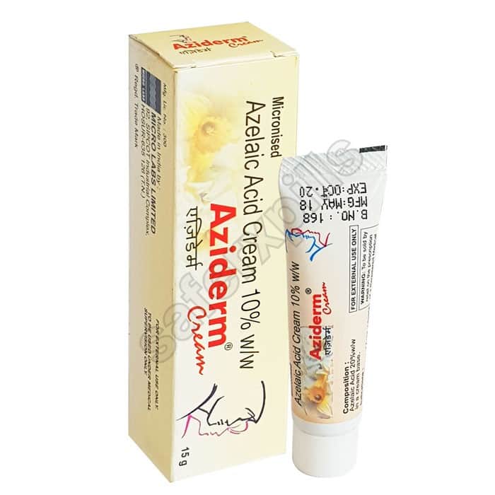 Buy Aziderm Cream - Azelaic Acid | SafeRxPills