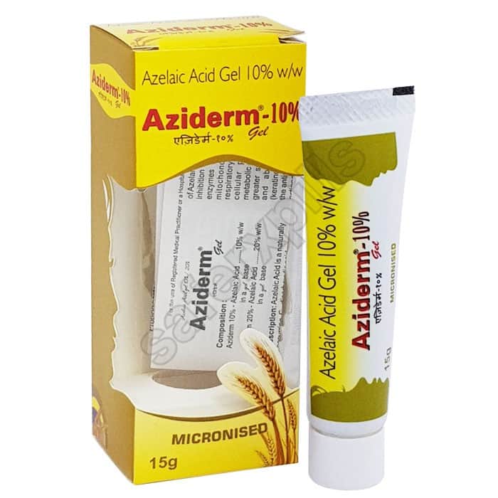 Buy Aziderm gel - Azelaic Acid | SafeRxPills
