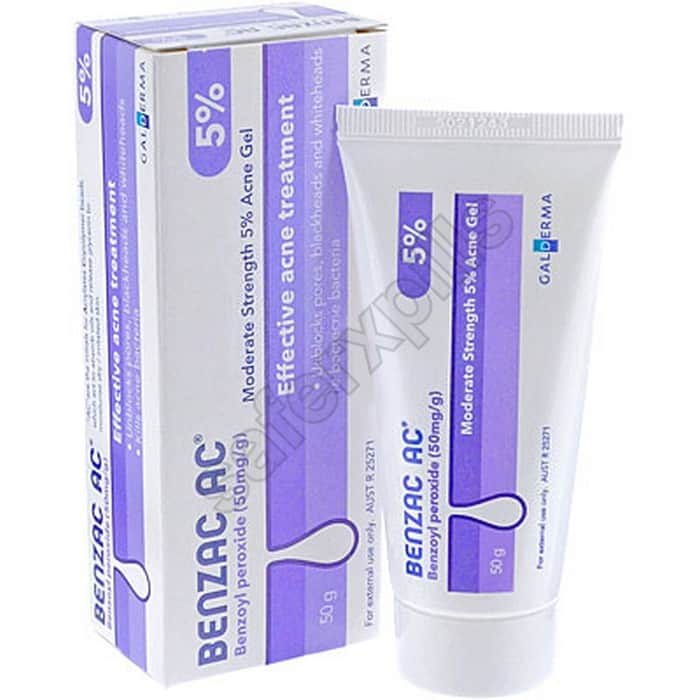 Buy Benzac AC 5% - Benzoyl Peroxide | SafeRxPills