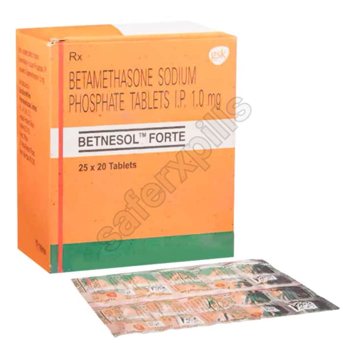 Buy Betnesol Forte 1mg - Betamethasone | SafeRxPills