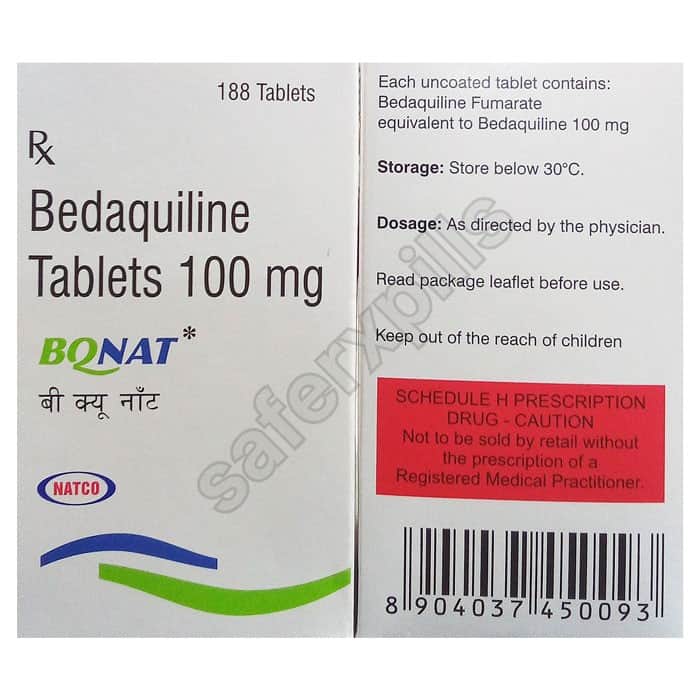 Buy Bqnat 100mg (Bedaquiline) online | SafeRxPills