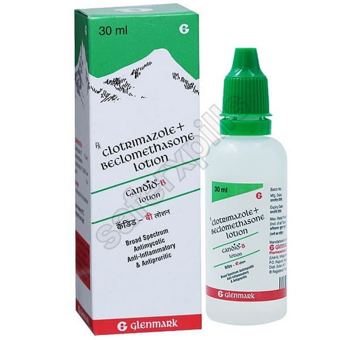 Buy Candid B Lotion - Clotrimazole/Beclometasone | SafeRxPills