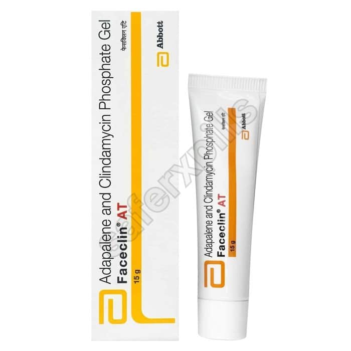 Buy Faceclin AT Gel - Clindamycin/Adapalene | SafeRxPills