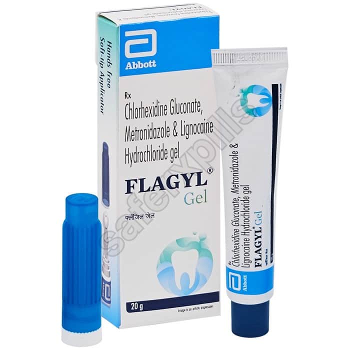 Buy Flagyl Gel - Metronidazole/Chlorhexidine/Lidocaine | SafeRxPills