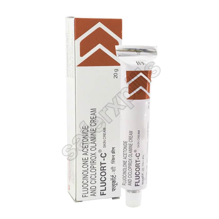 Buy Flucort C Cream - Fluocinolone/Ciclopirox | SafeRxPills
