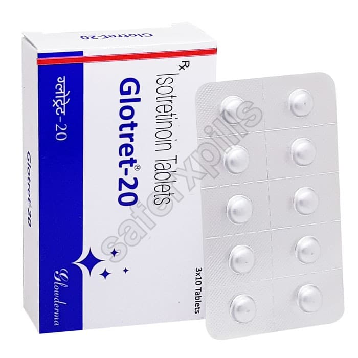 Buy Glotret 20mg - Isotretinoin | SafeRxPills