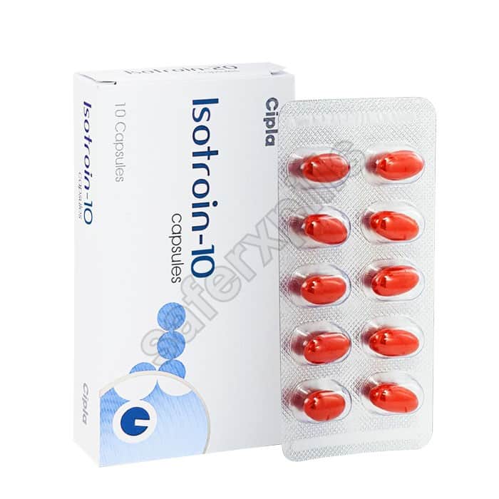Buy Isotroin 10mg - Isotretinoin | SafeRxPills