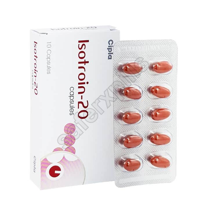 Buy Isotroin 20mg - Isotretinoin | SafeRxPills