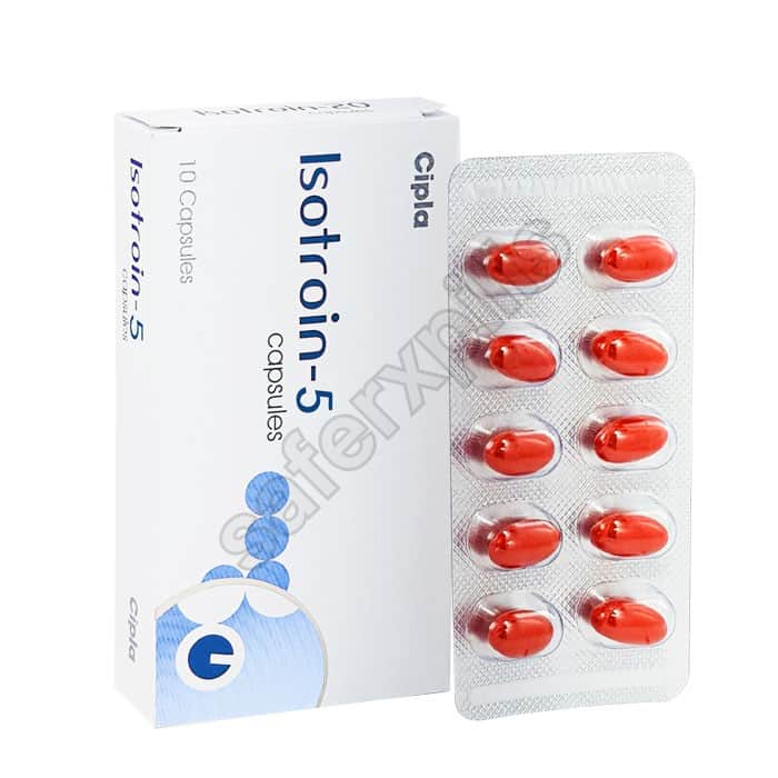 Buy Isotroin 5mg - Isotretinoin | SafeRxPills