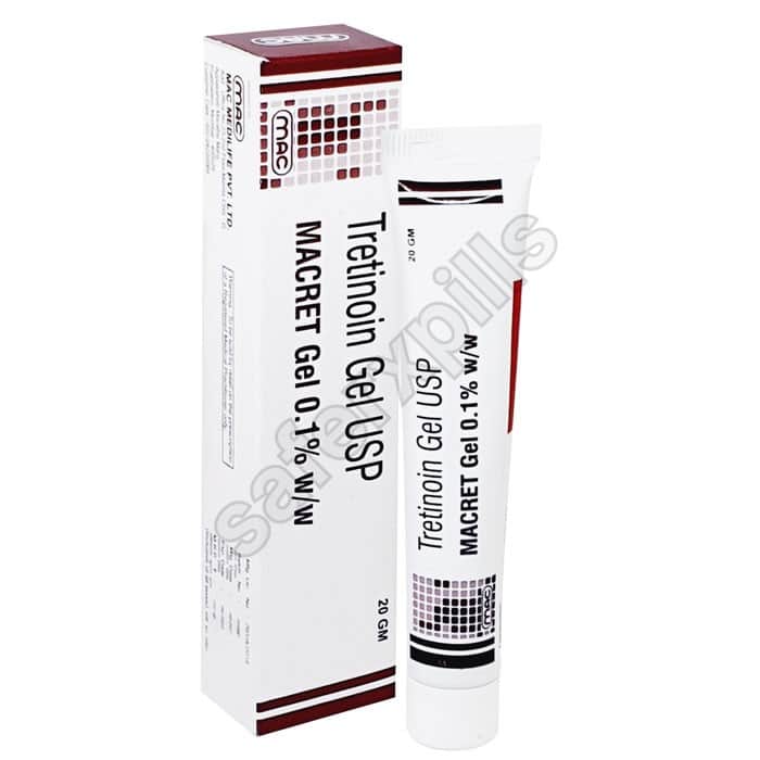 Buy MacRet 0.1% Gel - Tretinoin | SafeRxPills
