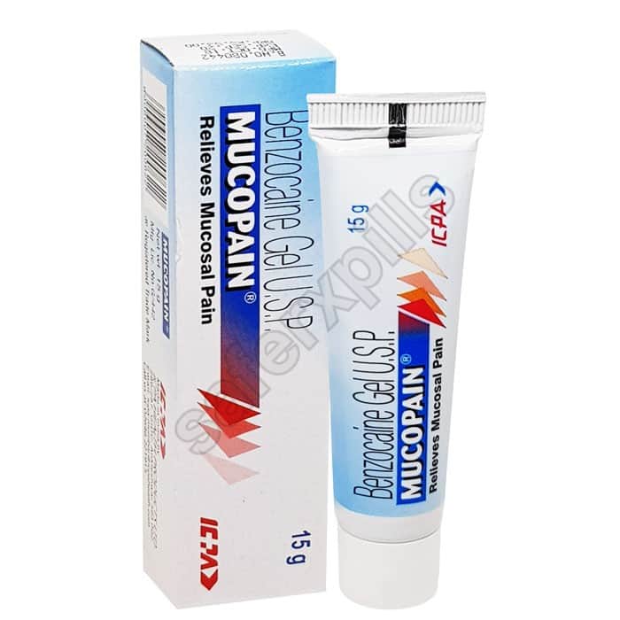 Buy Mucopain Gel - Benzocaine | SafeRxPills