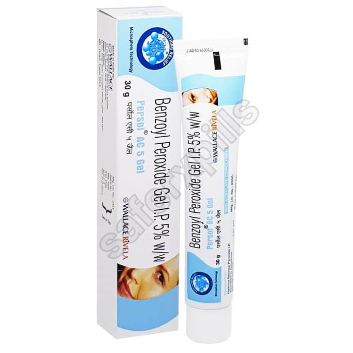 Buy Persol AC 5% Gel - Benzoyl Peroxide | SafeRxPills