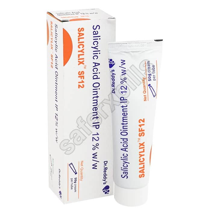 Buy Salicylix SF 12 Ointment - Salicylic Acid | SafeRxPills