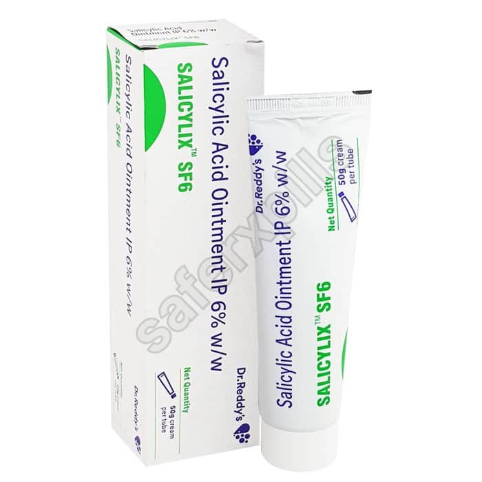 Buy Salicylix SF 6 Ointment - Salicylic Acid | SafeRxPills