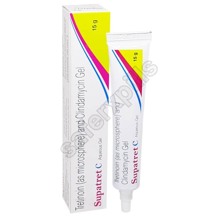Buy Supatret C Gel - Clindamycin/Tretinoin | SafeRxPills