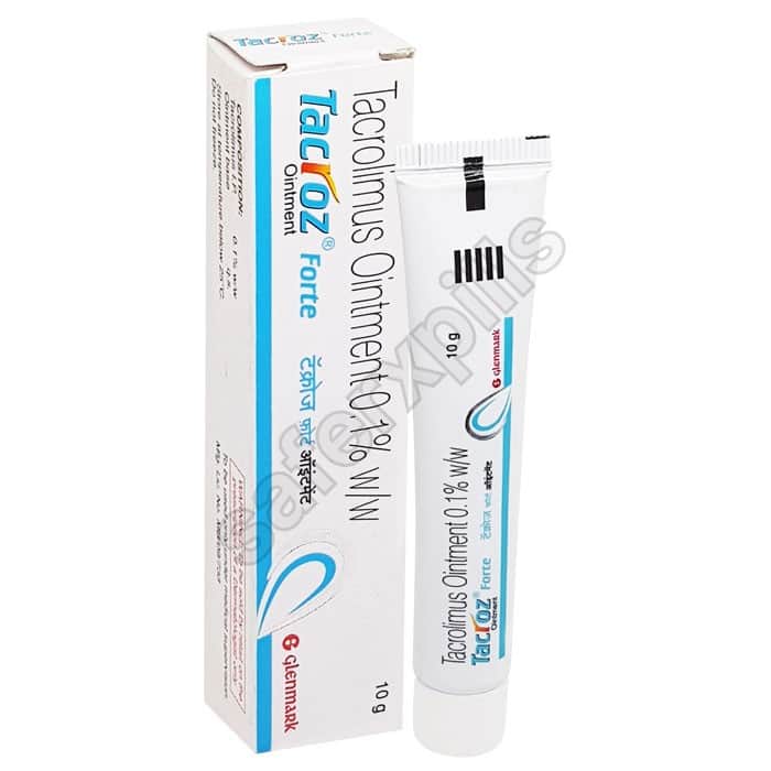 Buy Tacroz Forte Ointment - Tacrolimus | SafeRxPills