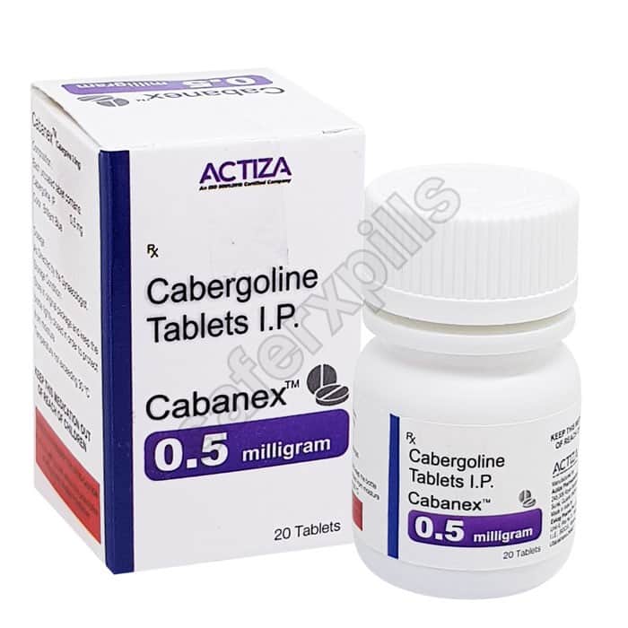 Buy Cabanex 0.5mg - Cabergoline | SafeRxPills