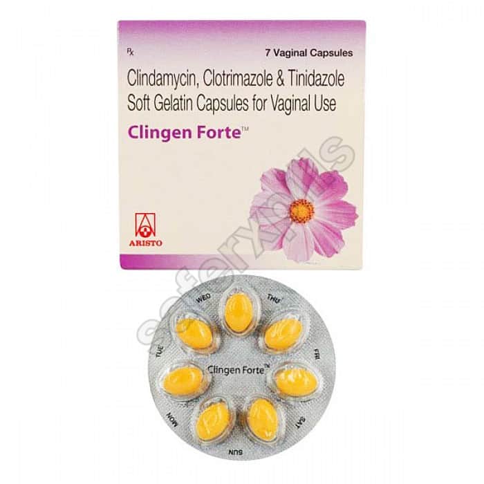 Buy Clingen Forte - Clindamycin/Clotrimazole/Tinidazole | SafeRxPills
