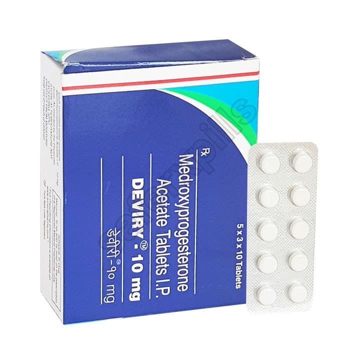 Buy Deviry 10mg - Medroxyprogesterone | SafeRxPills