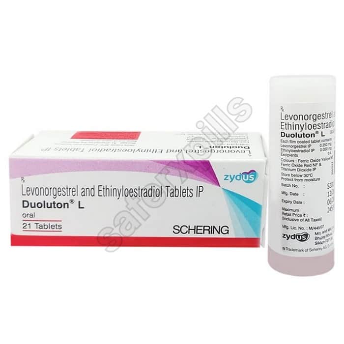 Buy Duoluton L - Ethinyl Estradiol/Levonorgestrel | SafeRxPills