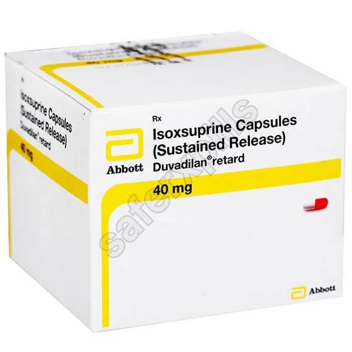 Buy Duvadilan Retard - Isoxsuprine | SafeRxPills