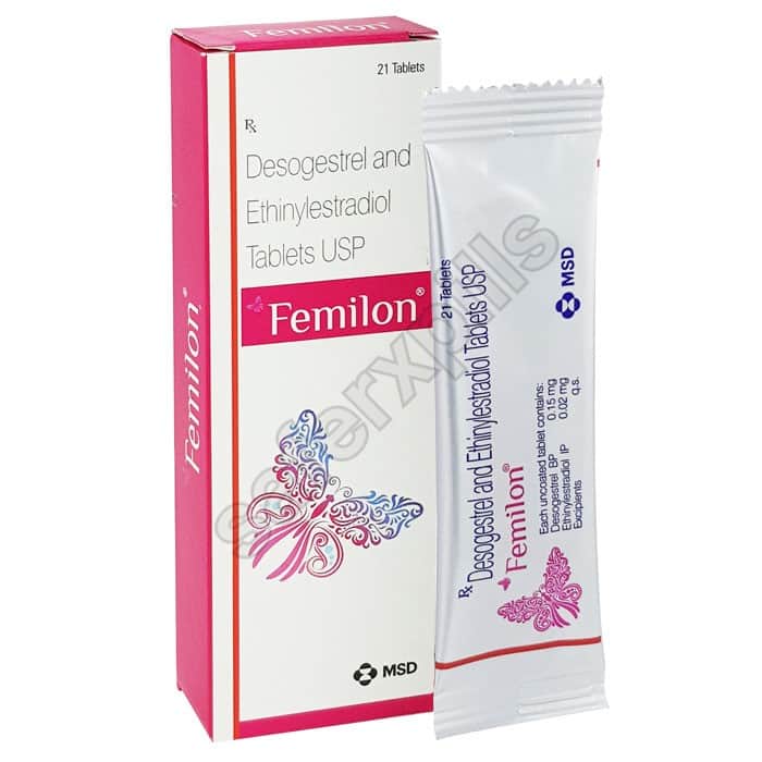 Buy Femilon - Ethinyl Estradiol/Desogestrel | SafeRxPills