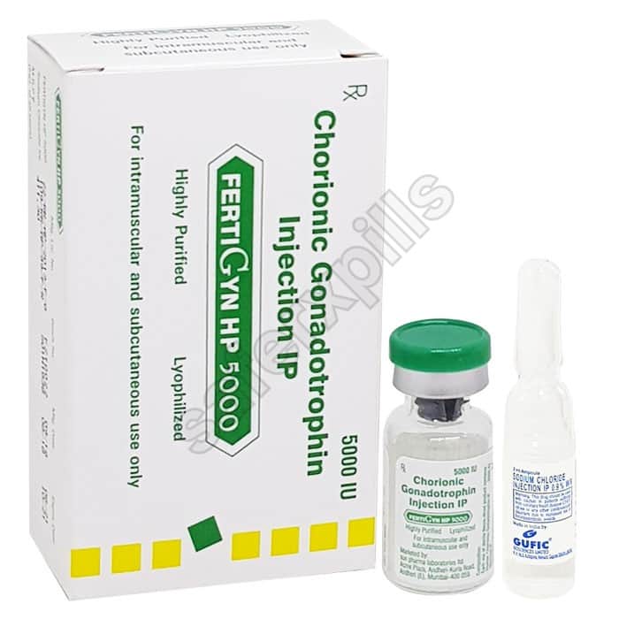 Buy Fertigyn HP 5000 - HCG (Human Chorionic Gonadotropin) | SafeRxPills