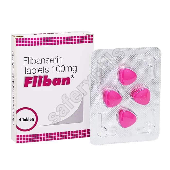 Buy Fliban 100mg - Flibanserin | SafeRxPills