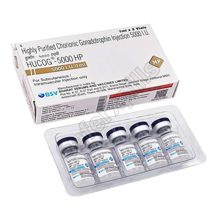 Buy Hucog 5000 HP - HCG (Human Chorionic Gonadotropin) | SafeRxPills