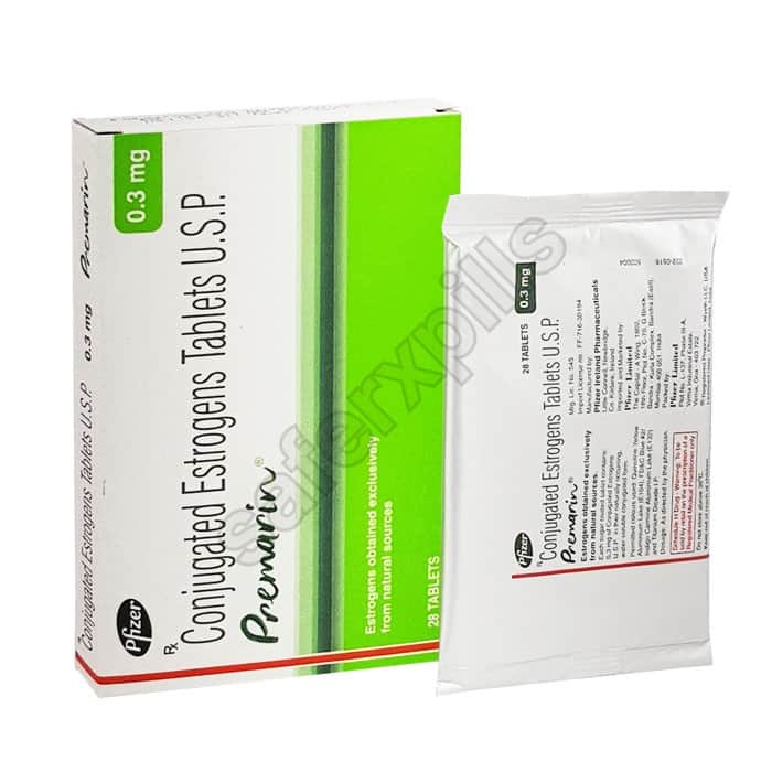 Buy Premarin 0.3mg - Conjugated Estrogen | SafeRxPills